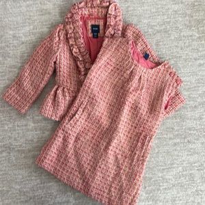 BabyGap girls dress and jacket 3T